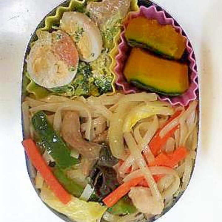 幼稚園弁当＜保温＞対策⑫…初めての麺のお弁当